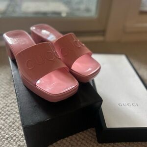 Pink Rubber Sandals - US Size 8.5